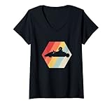Photo Gallery donna retro go kart racing go-kart racer gokart maglietta con collo a v Photo Gallery donna retro go kart racing go-kart racer gokart maglietta con collo a v