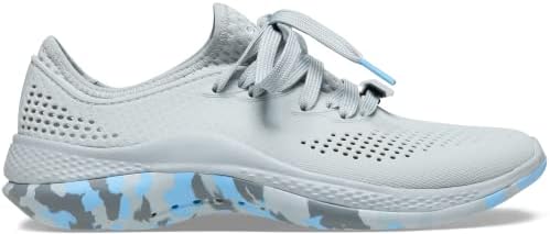 Crocs Women's LiteRide 360 Pacer Sneakers, Light Grey/Oxygen, Numeric_9 | Image 4