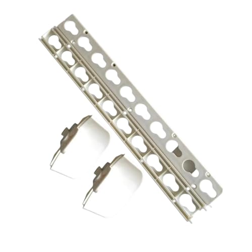 Menolana 2Pcs Keyhole Tracks with Jump Cup, Jumping Cup Holder Replacement Decor, Jumping Cup Support for Outdoor Activities Competition Hobby Horse Jumper Equestrian Activities