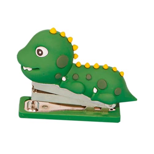 Uonlytech Grapadora de Silicona Reutilizable para Oficina y Estudio Grapadora Decorativa y Funcional para Organización Adorno de Escritorio