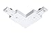 Juno Lighting Group R24WH Metal Halide Adjustable Connector, White, 1 Count (Pack of 1)