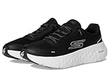 Skechers Women's Go Walk Max Cushioning Flex Sneaker, Black/White, 9