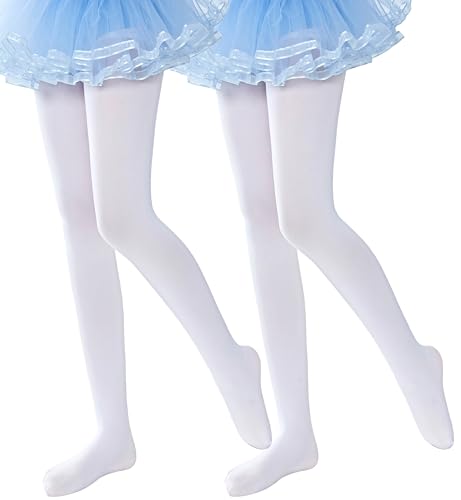 Image of leg elegant Ballet Footed Dance Tights for Toddler and Kids Girls 50D