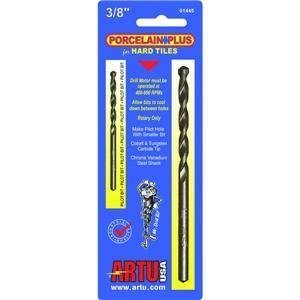 Artu Cobalt Tile Bit And Pilot Bit Porcelain 1/4 " Dia, 5/32 " Dia Carded