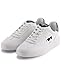 Karl Lagerfeld Paris Women's Sumava Everyday Karl Head Lace Up Sneaker, Bright White/Black, 8