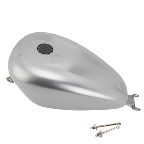Réservoir carburant moto 14,4 l en fer non peint pour Sportster XL 883 1200 personnalisé