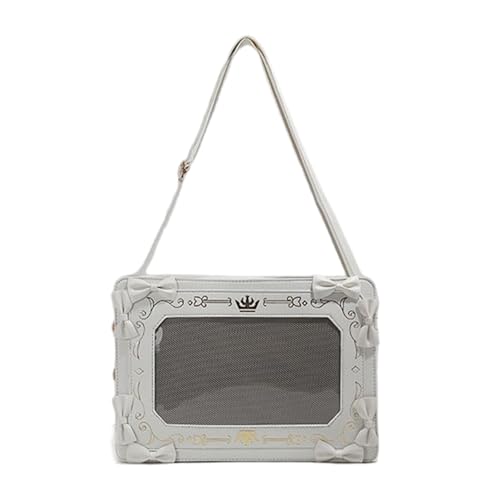 Itabag sac à bandoulière anti-perte pour badges avec fenêtre transparente anime