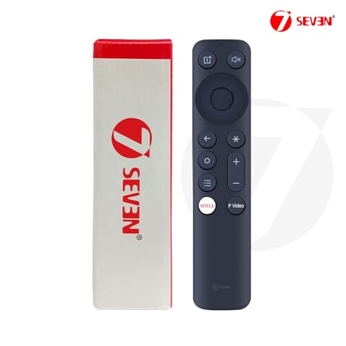 Image of 7SEVEN Compatible with Oneplus Smart Tv Remote Control Suitable for one Plus 4K UHD QLED 1+ Android Television Without Voice Command - Match Remotes Keys Exactly with Existing Original Remote