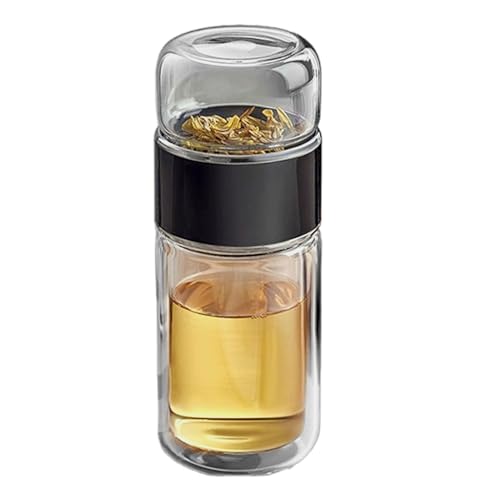Tee-Eiflasche, Teeflasche mit Brühgruppe | Auslaufsichere...