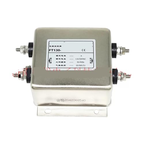 Filtro de potencia de CA 220V FT130 con tecnología antiinterferencias para red monofásica