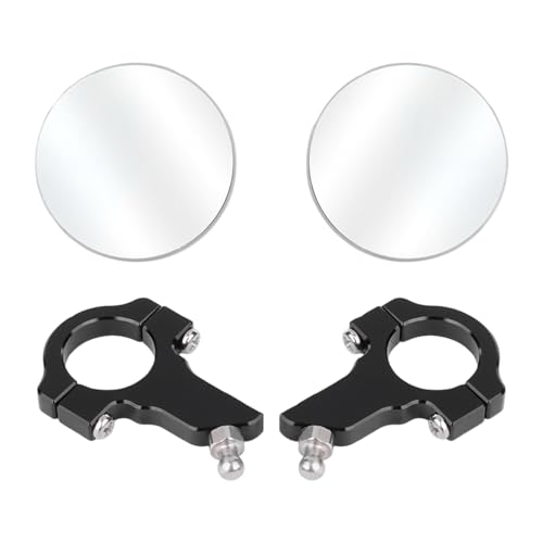 Rétroviseur rond moto robuste 51 mm pour une réflexion claire en RC390
