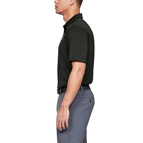 Image of Under Armour Men's Polyester Solid Tech Polo | T-Shirt | 1290140-001