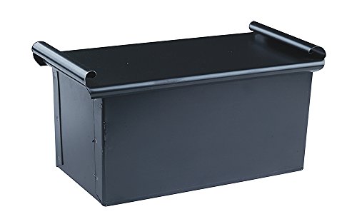 Paderno World Cuisine 7.825 by 4 Inch Blue Steel Bread Pan with Cover