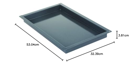 Bandeja esmaltada 1/1 GN Rational de 40mm para evitar derrames en el horno 2