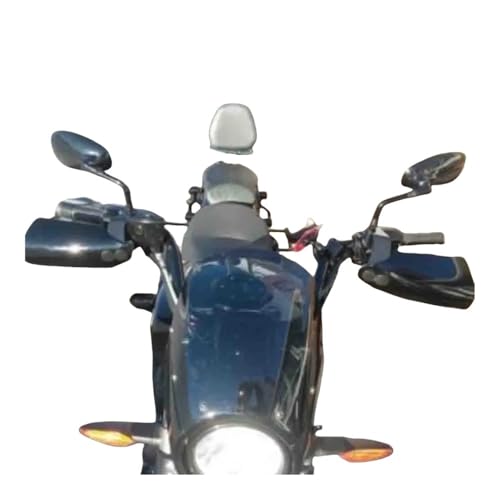 Protège-mains noirs de guidon et protège-frein moto pour Bobber - 3