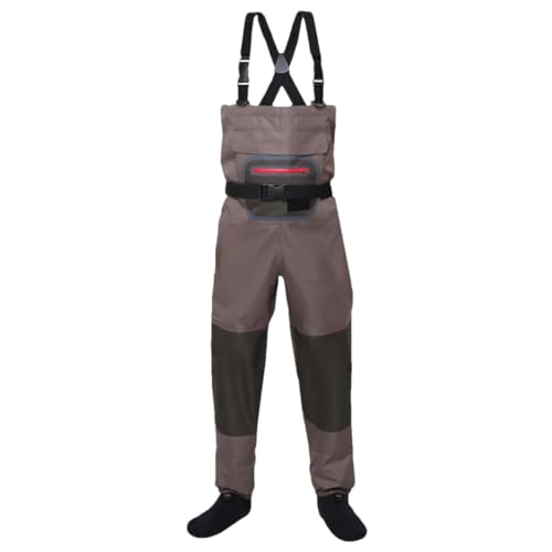 Suwequest Fly Fishing Waders Hunting Stockingfoot Chest Wader Outdoor Breathable Wading Pants kit1 XL
