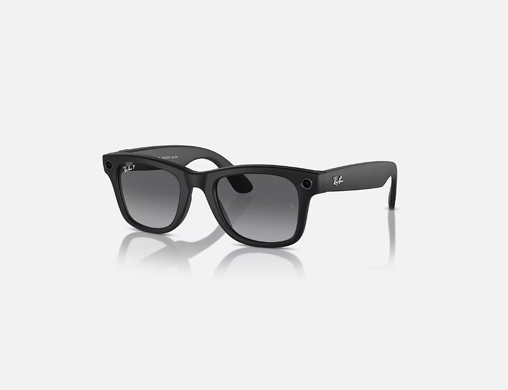 Amazon.com: Ray-Ban Meta (Gen 1), Wayfarer, Matte Black | Smart AI