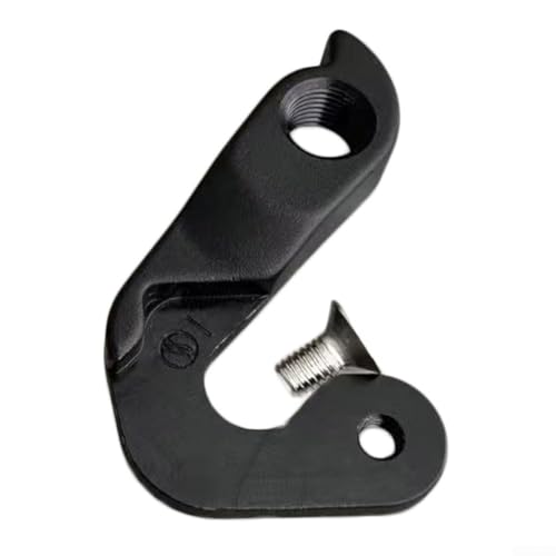 Protezione affidabile: il design robusto del gancio del deragliatore in lega di alluminio CNC protegge il telaio della bici stabilizzando il deragliatore posteriore durante le corse.