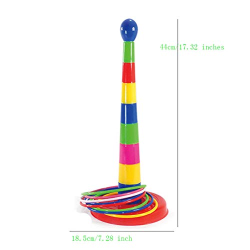 FLORMOON Giocattoli educativi Anello colorato