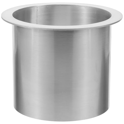 Passe-Poubelle Rond en Acier Inoxydable Healvian Haute Résistance