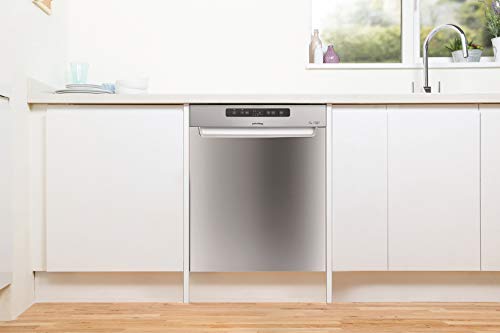 Privileg RUC 2C24 A X Unterbau-Geschirrspüler 60 cm / 14 Maßgedecke/Fast&Clean 28’ / Auto Door/Push&Go/Intensivprogramm/Startzeitvorwahl/Vollwasserschutz, Edelstahl