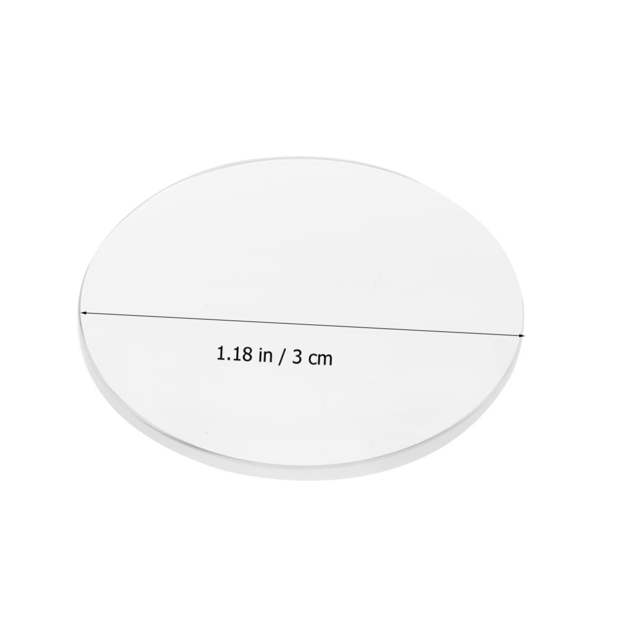 PACKOVE Lente De Reloj Ver Lente Transparente Ver Lente Plana Reloj Inteligente Lente De Reemplazo De Reloj De Pulsera Ver Piezas De Repuesto Lente Redonda Cristal De