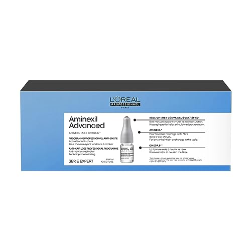 L’Oréal Professionnel Aminexil Advanced Ampollas enriquecidas con activos dermatológicos para...
