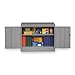 Tennsco Desk Height Storage Cabinet, 36" W X 18" D X 30" H, Light Grey