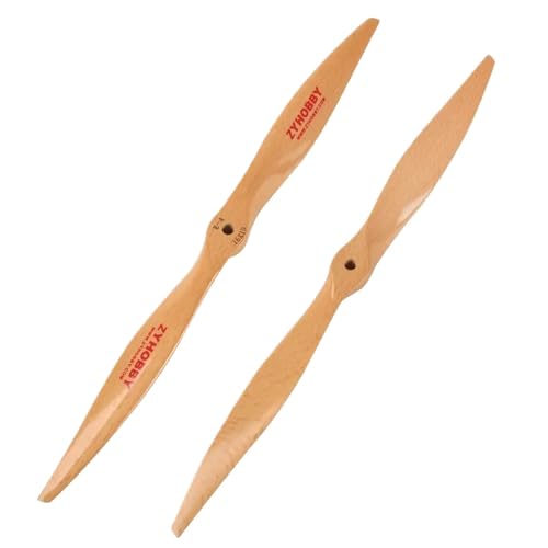 Hélice en bois de hêtre pour réduire les vibrations de votre avion RC