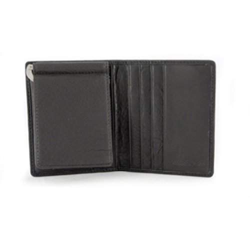 Cashmere Men's BiFold Removable Money Clip Color: Black