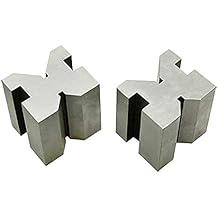 LOT DE 10 paires de blocs parallèles en acier trempé au sol de