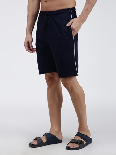Image of Comfy Plain Bermuda Zipper