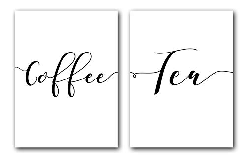 Coffee Tea Posters, 24 x 36 Inches Prints Unframed