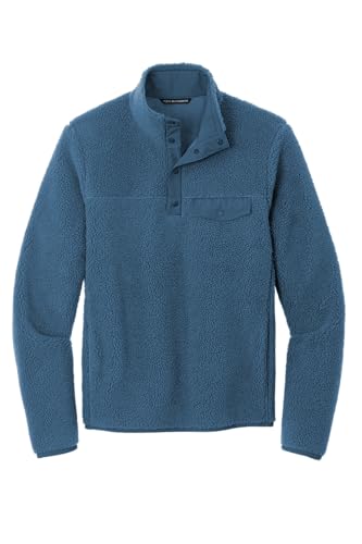 Port Authority Camp Fleece Snap Pullover Regatta Blue