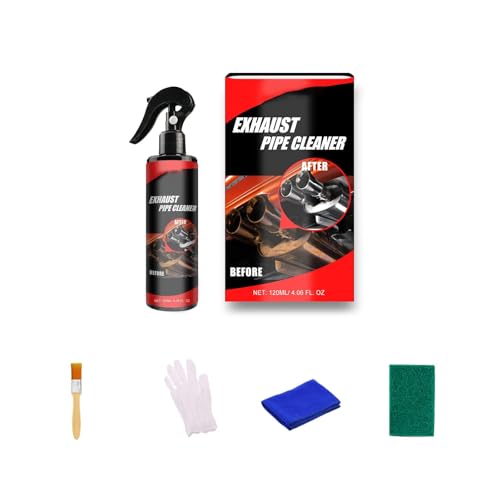 YIGZYCN Rusts Remover Sprays With Completes Cleaning Set Anti Rusts Agent Provide Long Lasting Protections & Shines For Exhaust Pipes Metal Surfaces Cleaner