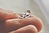 Om Ohm Pendant Sterling Silver 925 Spiritual Jewellery Chakra Namaste Healed Buddha Yoga Jewels #2
