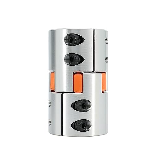 Rigid Coupling,Stainless Steel Rigid Coupling 1pcs D45L78 Coupler CNC Aluminium Plum Flexible Shaft Coupling Stepper Motor Connector(12.7x20)