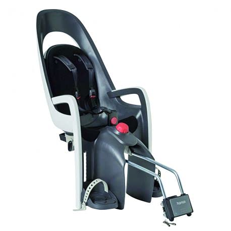 Hamax Kindersitz Fahrrad hinten Caress Testsieger schwarz Kinderfahrradsitz Baby - 3