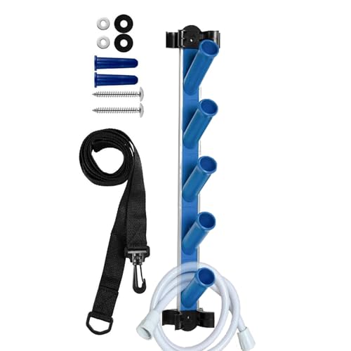 Whnbuij Almacenamiento de accesorios de piscina, almacenamiento de accesorios de piscina, almacenamiento de mangueras de vacío para el mantenimiento de la piscina | Portaherramientas multifuncional