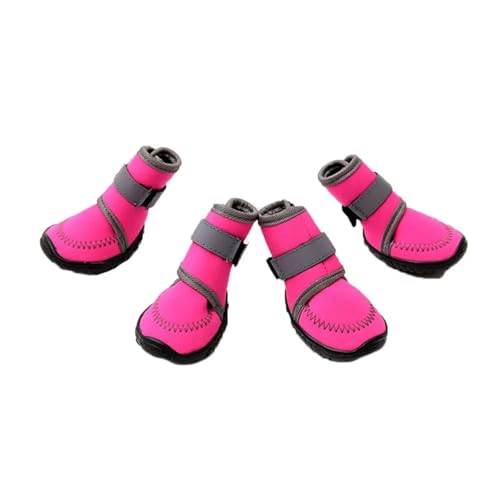 Soft Waterproofing Dog Boots for Golden Retrievers - Warm