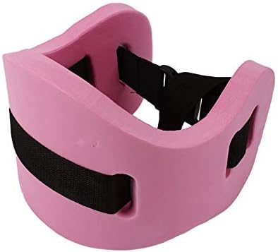 Swim Floating Belt - Water Aerobics Exercise Belt - Aqua Fitness Foam Flotation Aid - Swim Training Equipment for Low Impact Swimming Pool Workouts & Physical Therapy (Pink)