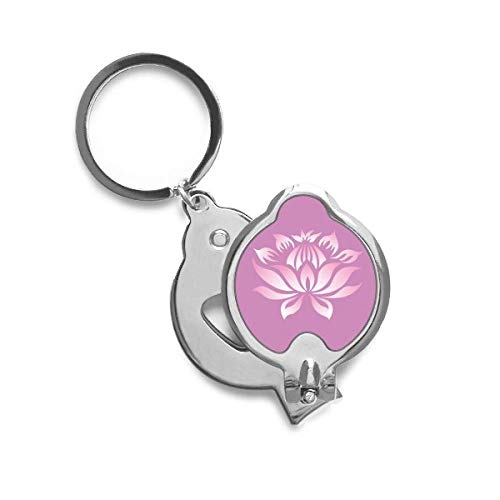 Cortauñas de flor de loto rosada DIYthinker        : el accesorio de manicura perfecto para llevar contigo