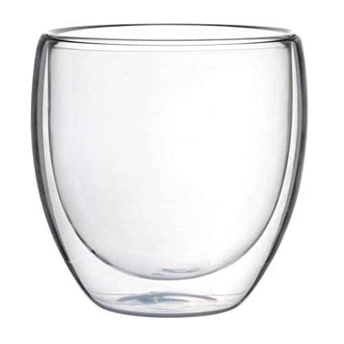Dynasty Jogo de 2 copos parede dupla em vidro borossilicato 240ml