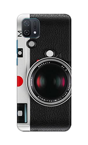 Image of Printed Hard Back Cover Case for Oppo A16K Back Cover (Vintage Camera) -702