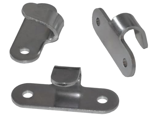 Gancio fisso GTP tegola piatta in acciaio inox A2 Fischer (10pz) [71199
