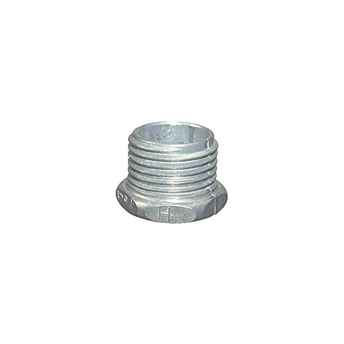Halex 07020 2" Zinc Conduit Chase Nipple