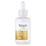 Simple Glow+ 10% Vitamins C + E + F Serum skin care for dry or dehydrated skin for youthful, glowing skin 30 ml