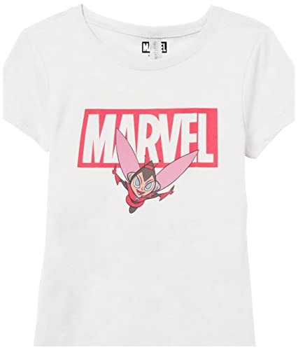 T-shirt Wasp Marvel fille manches courtes coton imprimé comics - 2