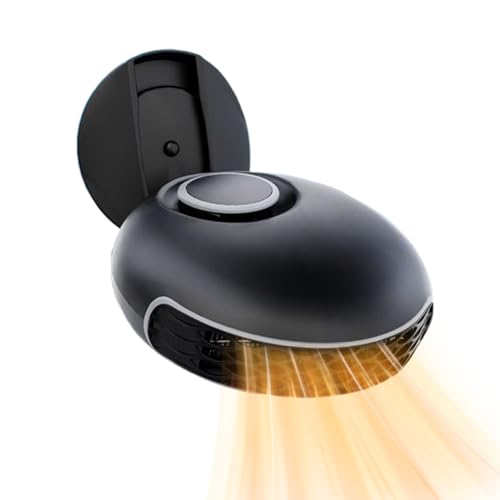 Calentador Para Coche | Calefactor Para Carritos De Golf,Descongelador y Desempañador de Parabrisas Ajustable 360° Calentamiento Rápido para Interior Exterior Vehículo Camping