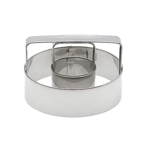 Mrs. Anderson’s Baking Donut Cutter with Handle, Stainless S...